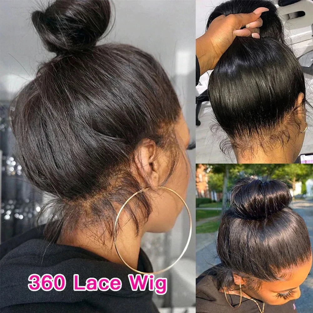 Straight Lace Wig | 360, Frontal & Closure Options | 18–36 Inches