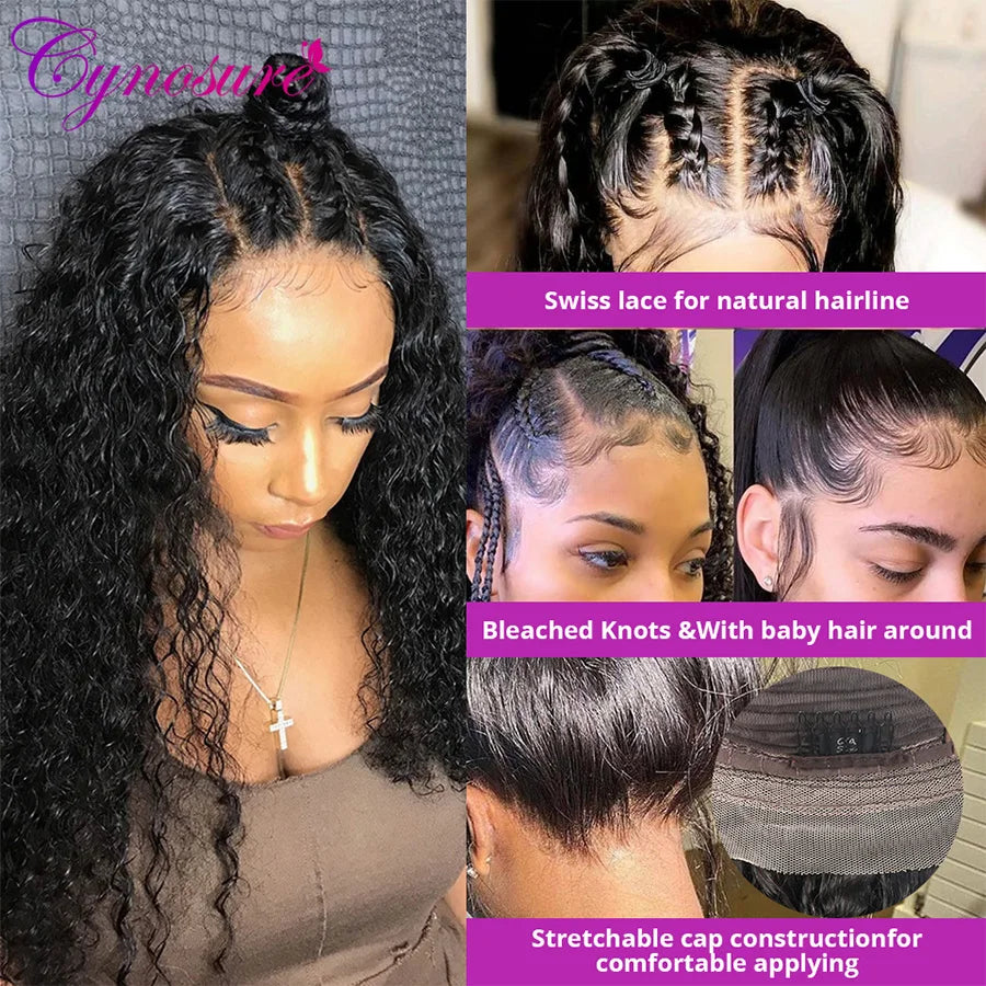 Cynosure Water Wave Lace Wig | 20–34 Inches
