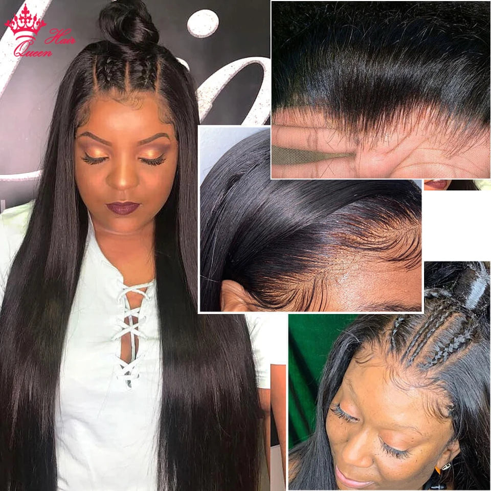 Queen Hair Lace Wig | Straight & Body Wave | 16–30 Inches