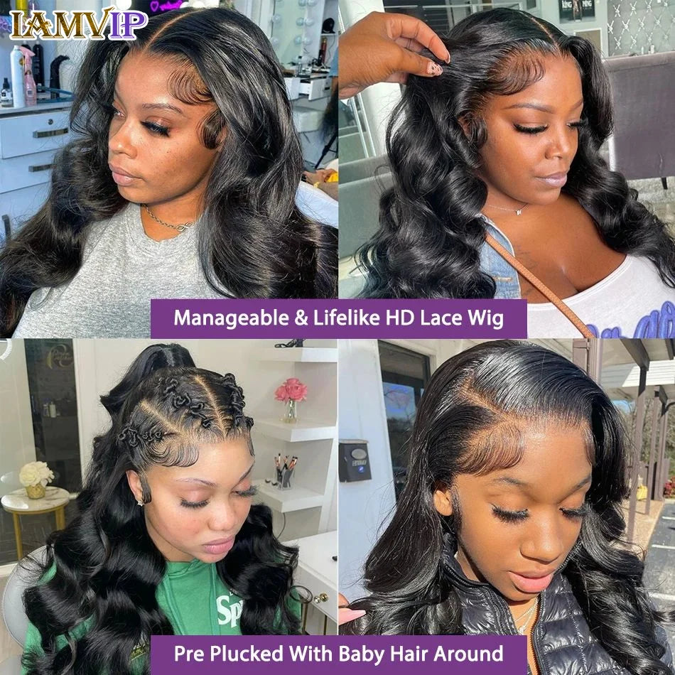 Body Wave Lace Wig | 4×4, 13×4 & 13×6 | 16–36 Inches
