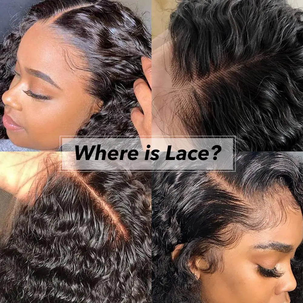 Deep Wave Lace Front Wig | Natural Colour | 16–40 Inches