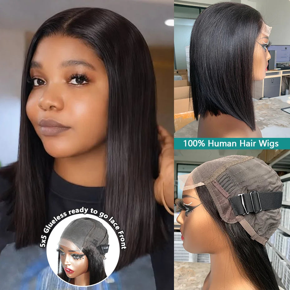 Straight Lace Wig | Closure & Frontal Options | 8–26 Inches