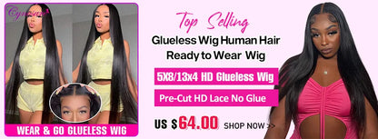 Cynosure Natural Black Straight Lace Wig | 16–34 Inches