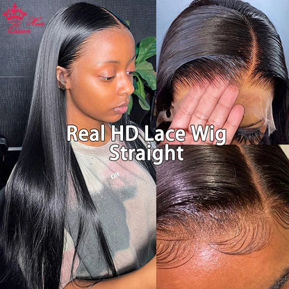 Queen Hair Lace Wig | Straight & Body Wave | 16–30 Inches