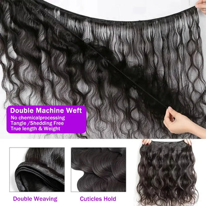 Body Wave Hair Bundles – Natural Black