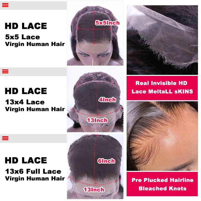 613 Blonde Body Wave Lace Front Wig | 18–40 Inches
