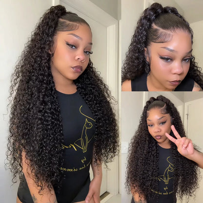 Deep Wave Lace Front Wig | Natural Colour | 16–40 Inches