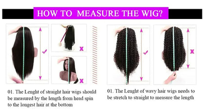 Deep Wave Lace Wig | Lace Front & Glueless Options | 14–42 Inches