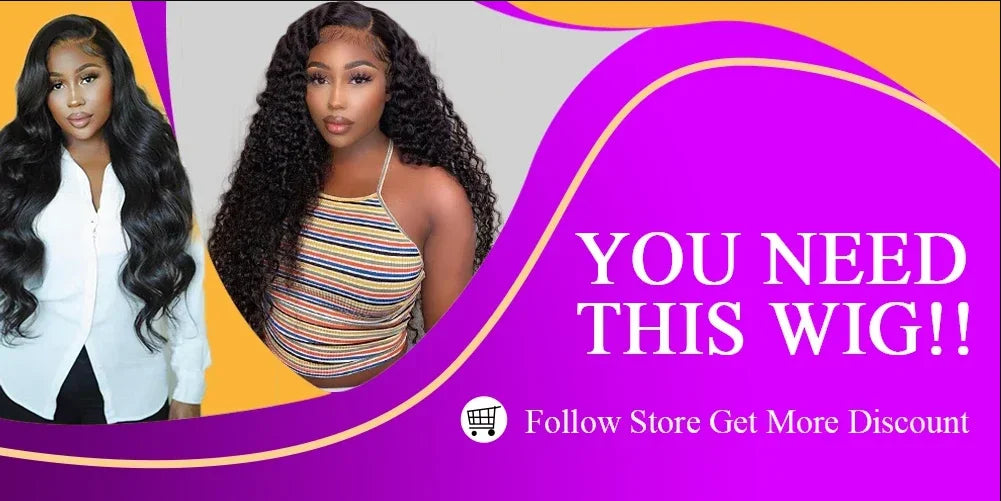 Deep Wave Lace Wig | Lace Front & Glueless Options | 14–42 Inches