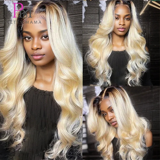 Blonde & Ombre Body Wave Wig | 13×6 & Full Lace