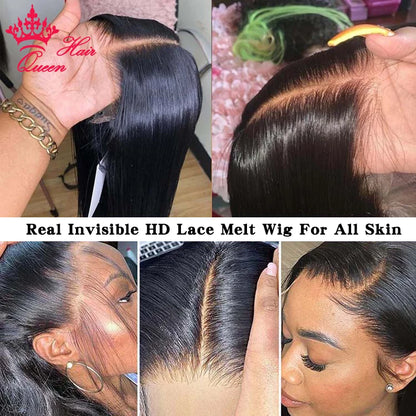 Queen Hair Lace Wig | Straight & Body Wave | 16–30 Inches