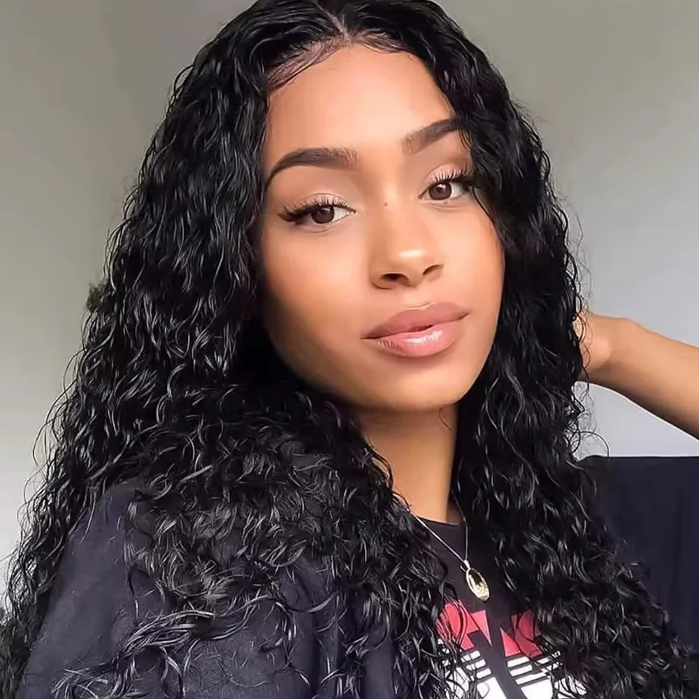 Deep Wave Lace Wig | Lace Front & Glueless Options | 14–42 Inches