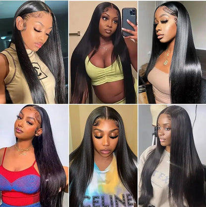 Straight Lace Wig | Closure & Frontal Options | 8–26 Inches