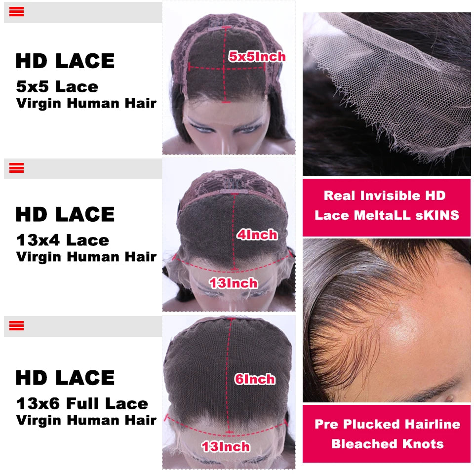 Queen Hair Lace Wig | Straight & Body Wave | 16–30 Inches