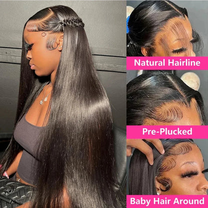 Straight Lace Wig | 360, Frontal & Closure Options | 18–36 Inches