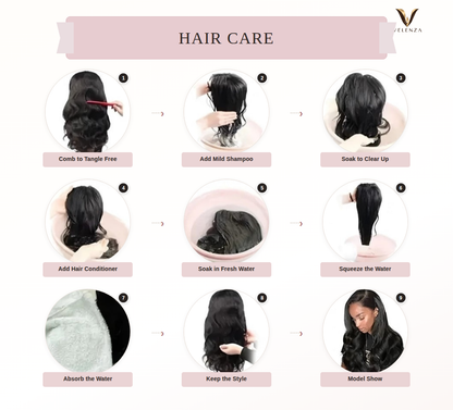 Deep Wave Lace Front Wig | Natural Colour | 16–40 Inches